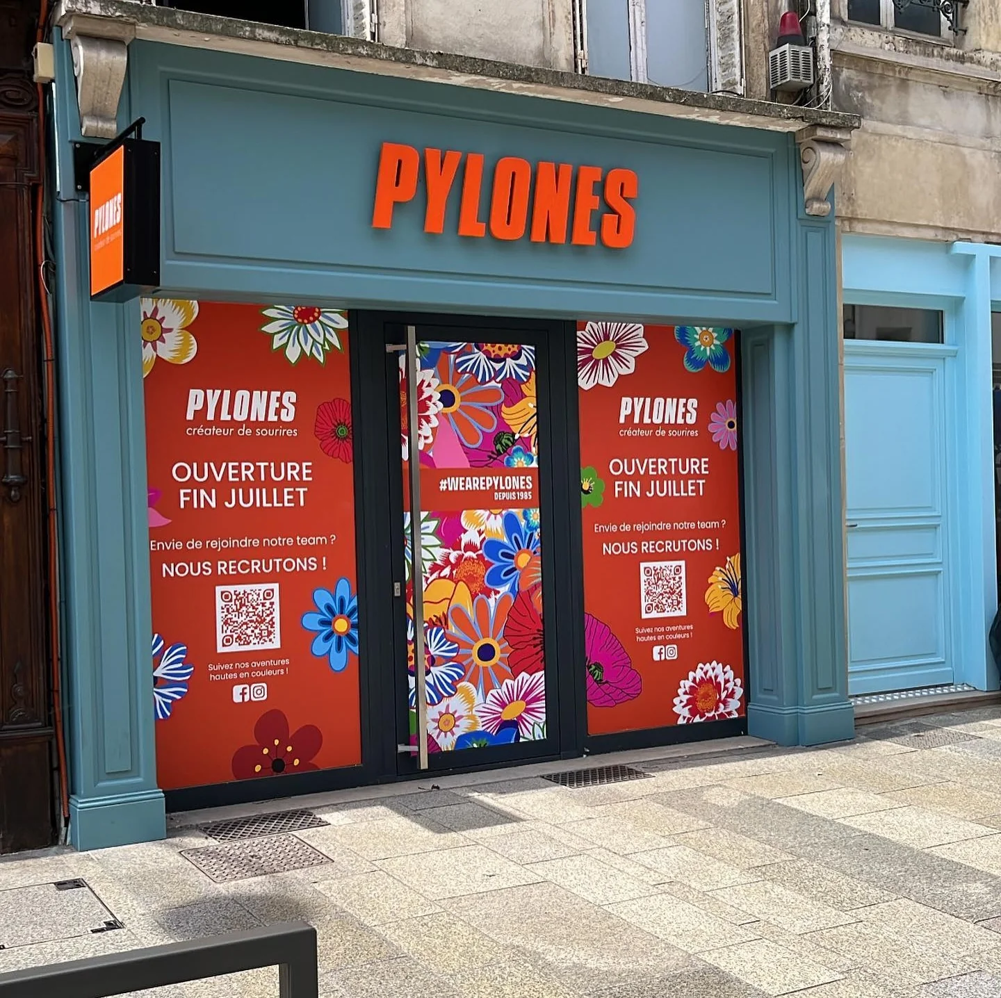 Bloc PVC lumineux Pylones