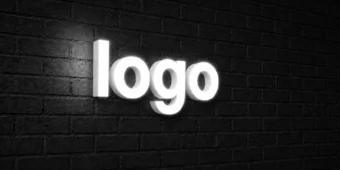 Bloc PVC lumineux enseigne relief
